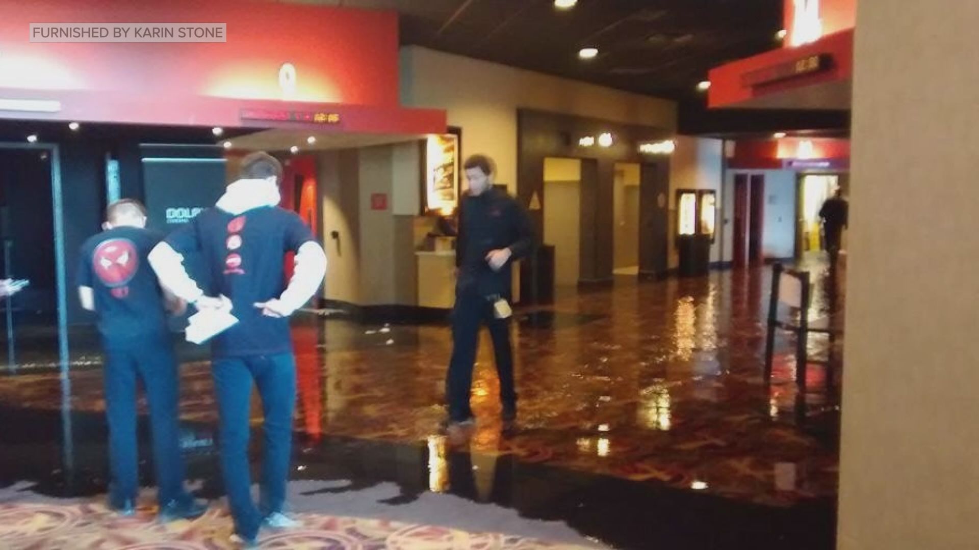 AMC Rosedale theater flooded by broken pipe